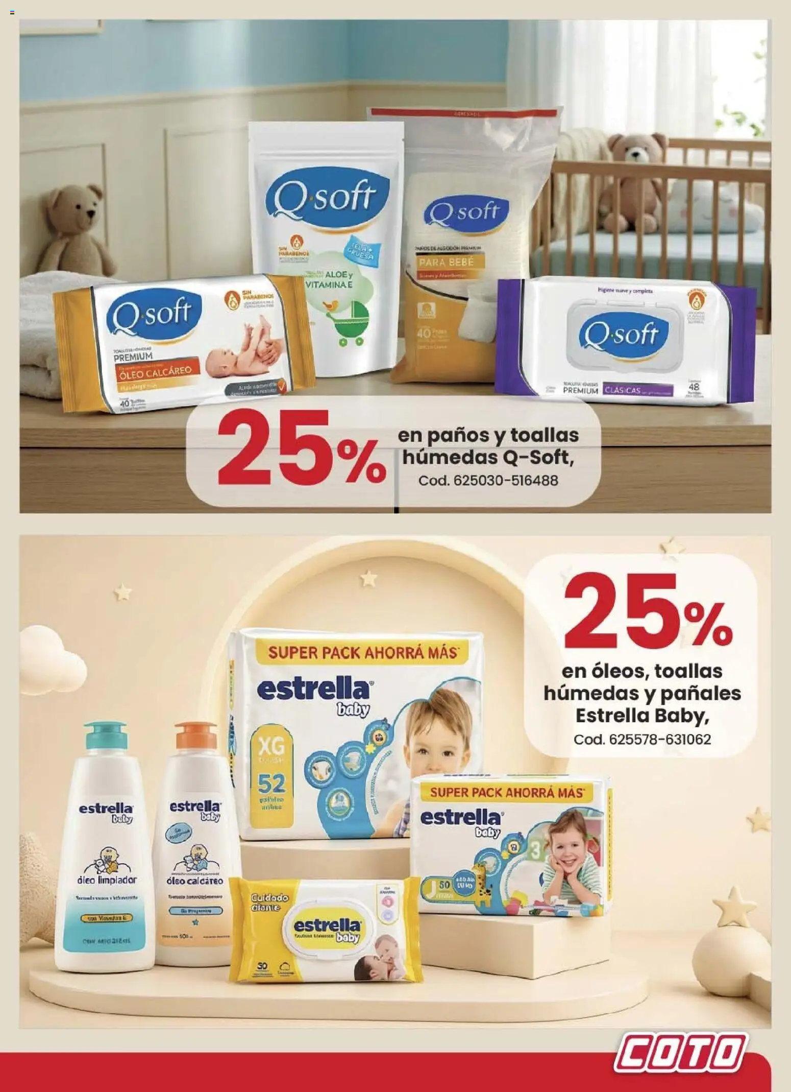 Coto - ESPECIAL Bebé │ válido desde el 29/06/2026 | Página: 7 | Productos: Toallas, Pañales