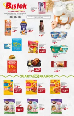 Bistek Supermercados ofertas Quarta dos Frios - Pré-Visualização do folheto da loja Bistek Supermercados, válido de 06.05.2026
