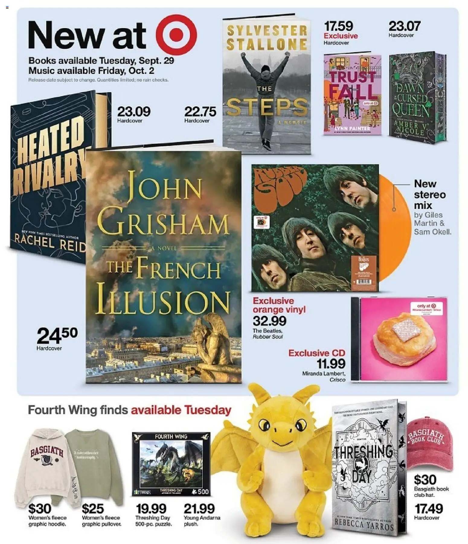Target Weekly Ad - valid from 09/27/2026 | Page: 17 | Products: Stereo, Date, Books