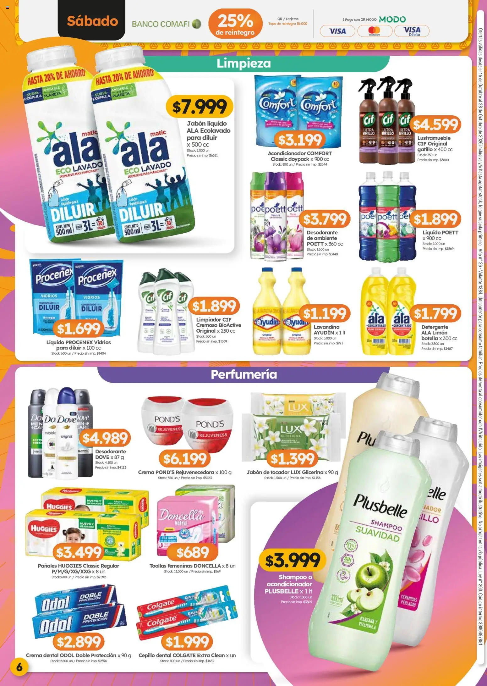 Cordiez - Ofertas │ válido desde el 15/10/2026 | Página: 6