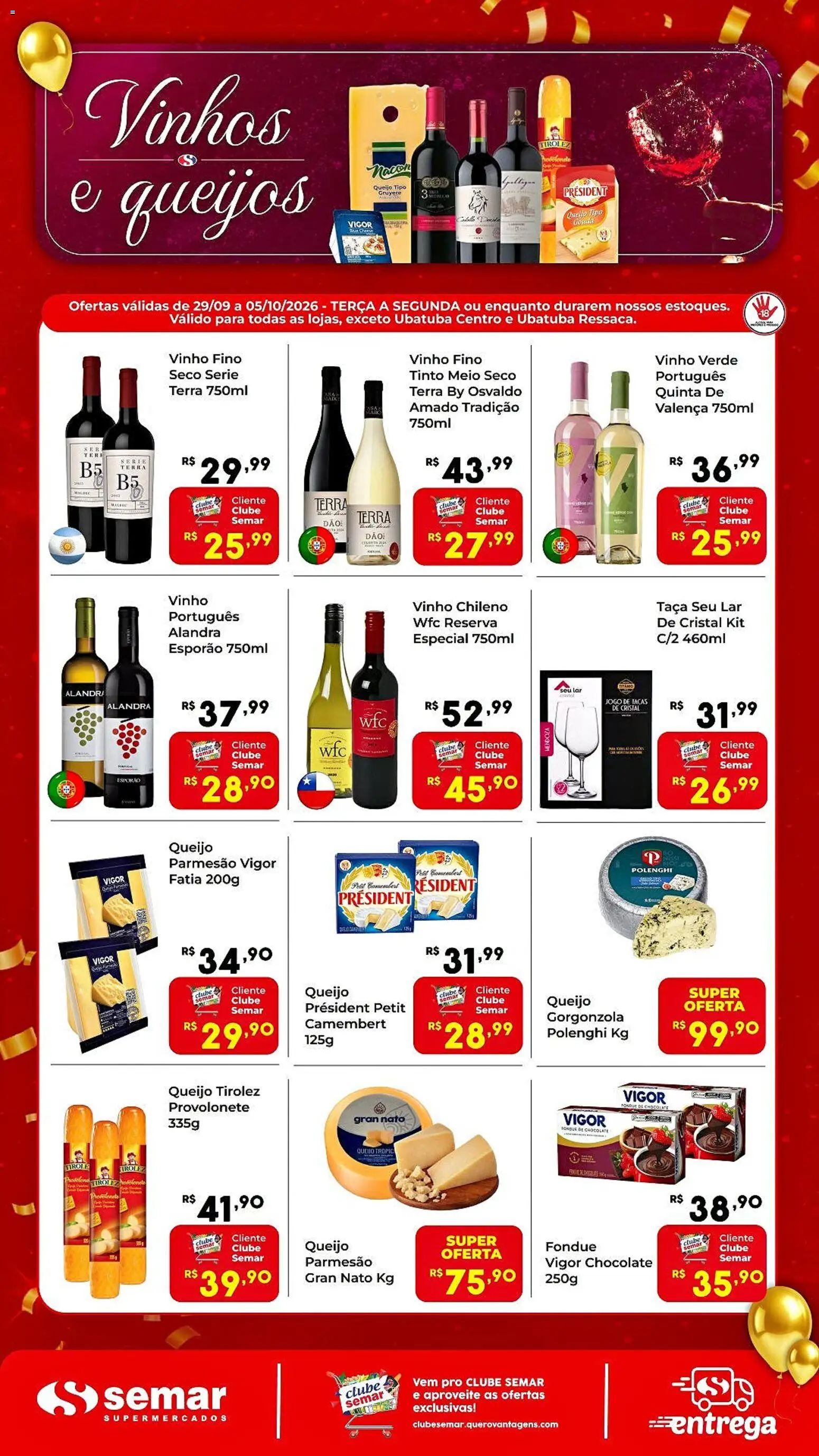 Semar Supermercado Folheto - válido de 29/09/2026 | Página: 1