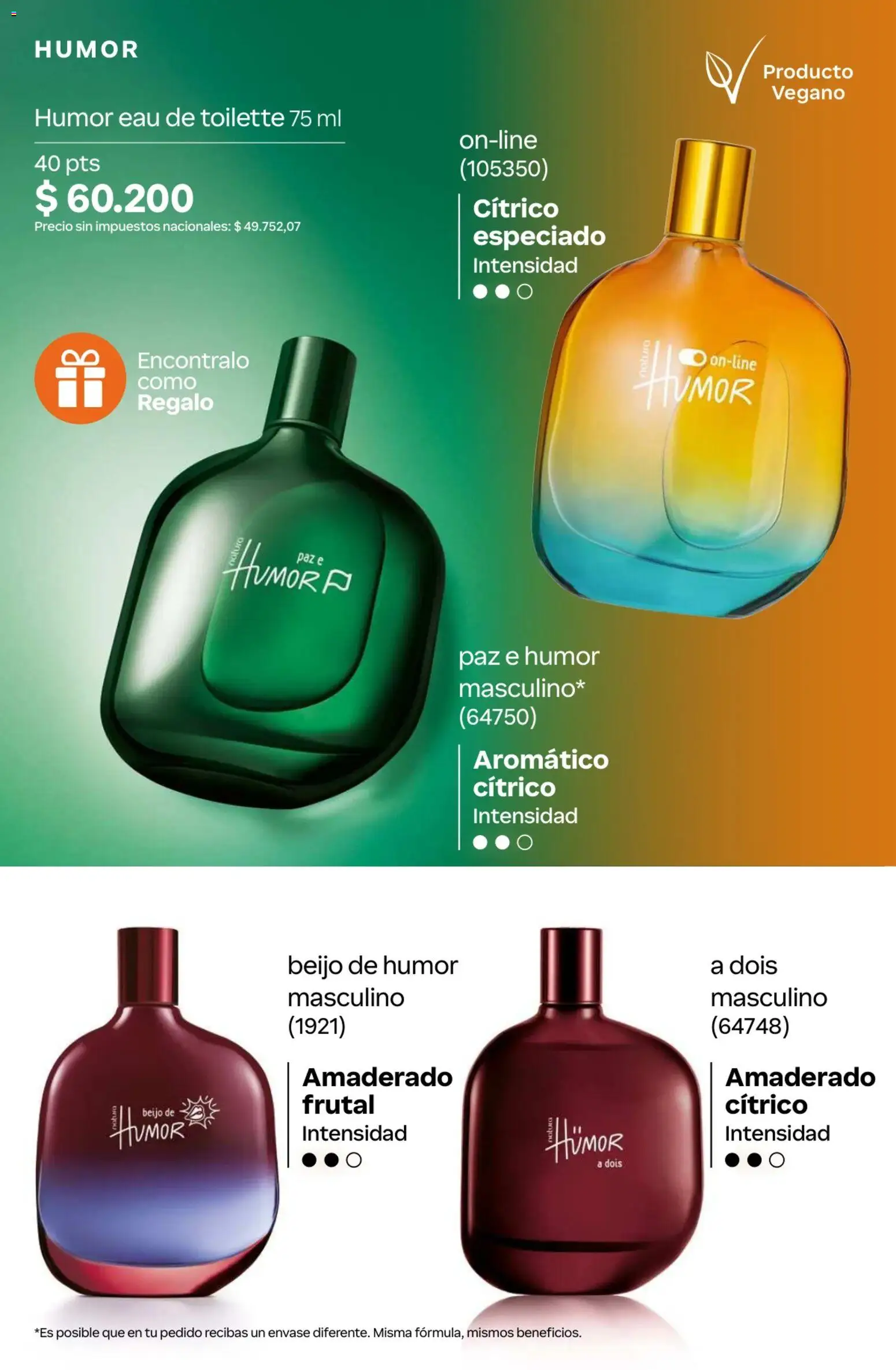 Catálogo Natura Ciclo 7 │ válido desde el 06.05.2026 | Página: 85 | Productos: Eau de toilette