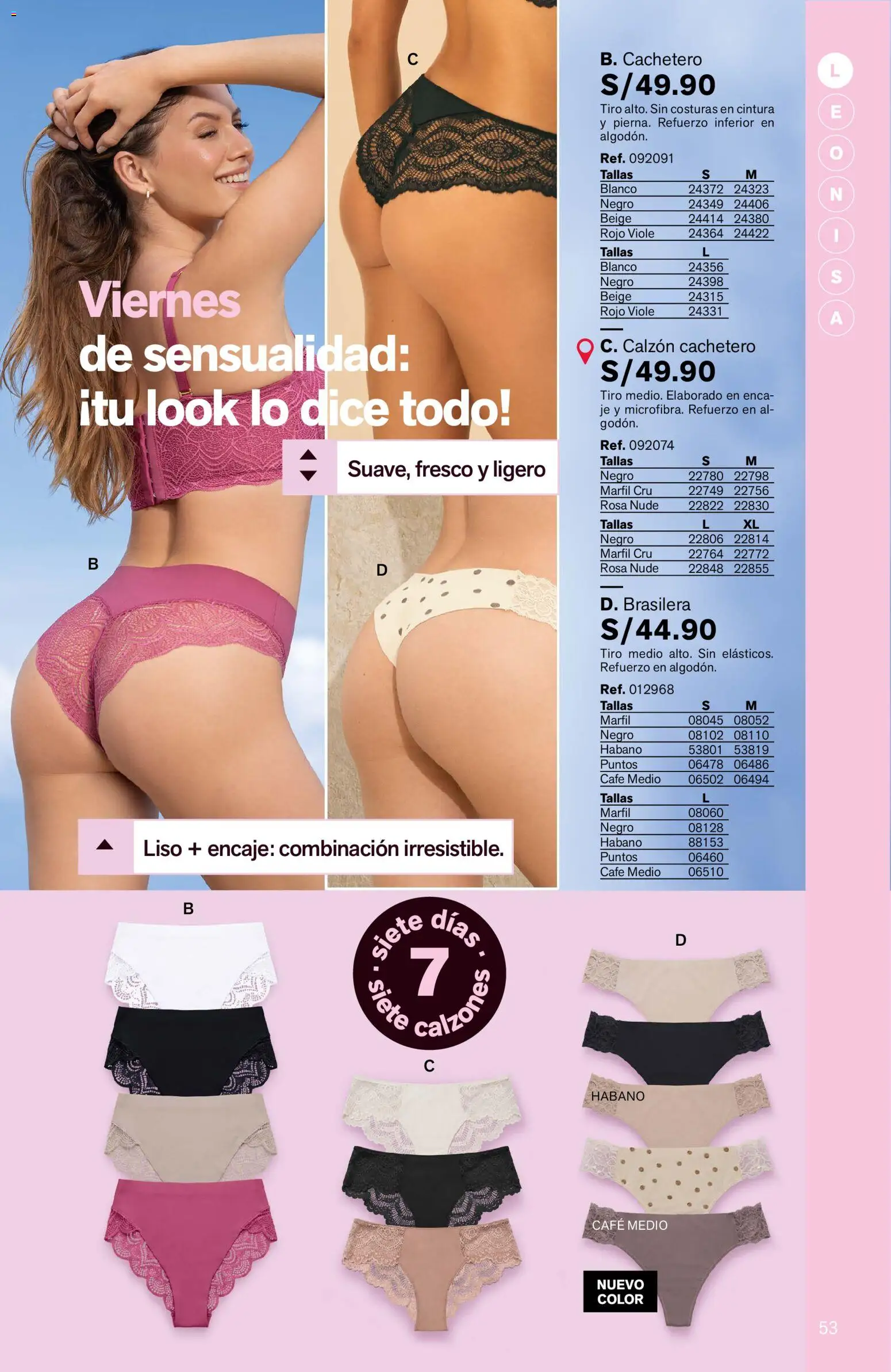 Catálogo Leonisa válido desde 04/08/2026 | Página: 53 | Productos: Café