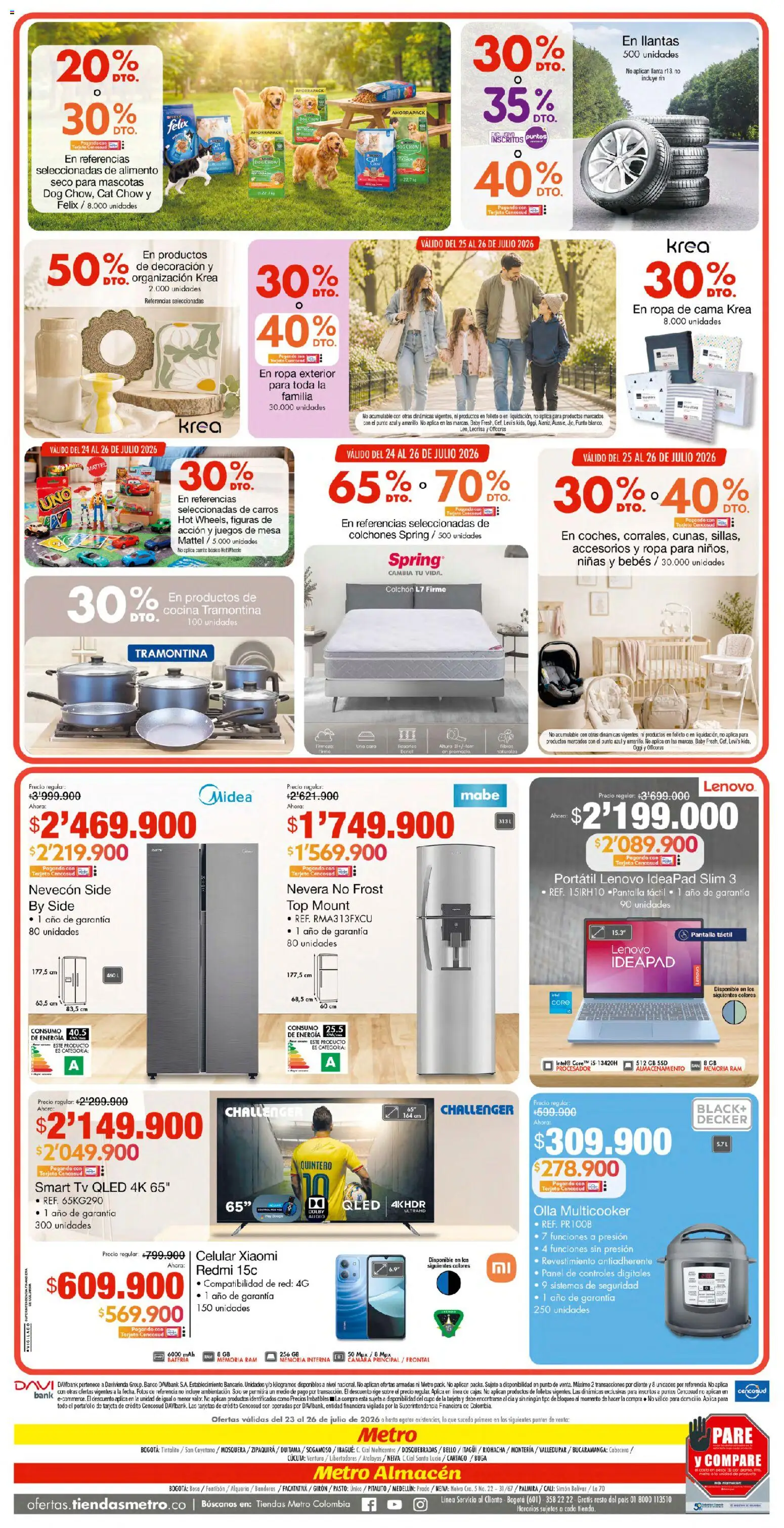 Metro revista - valida desde el 23/07/2026 | Página: 8