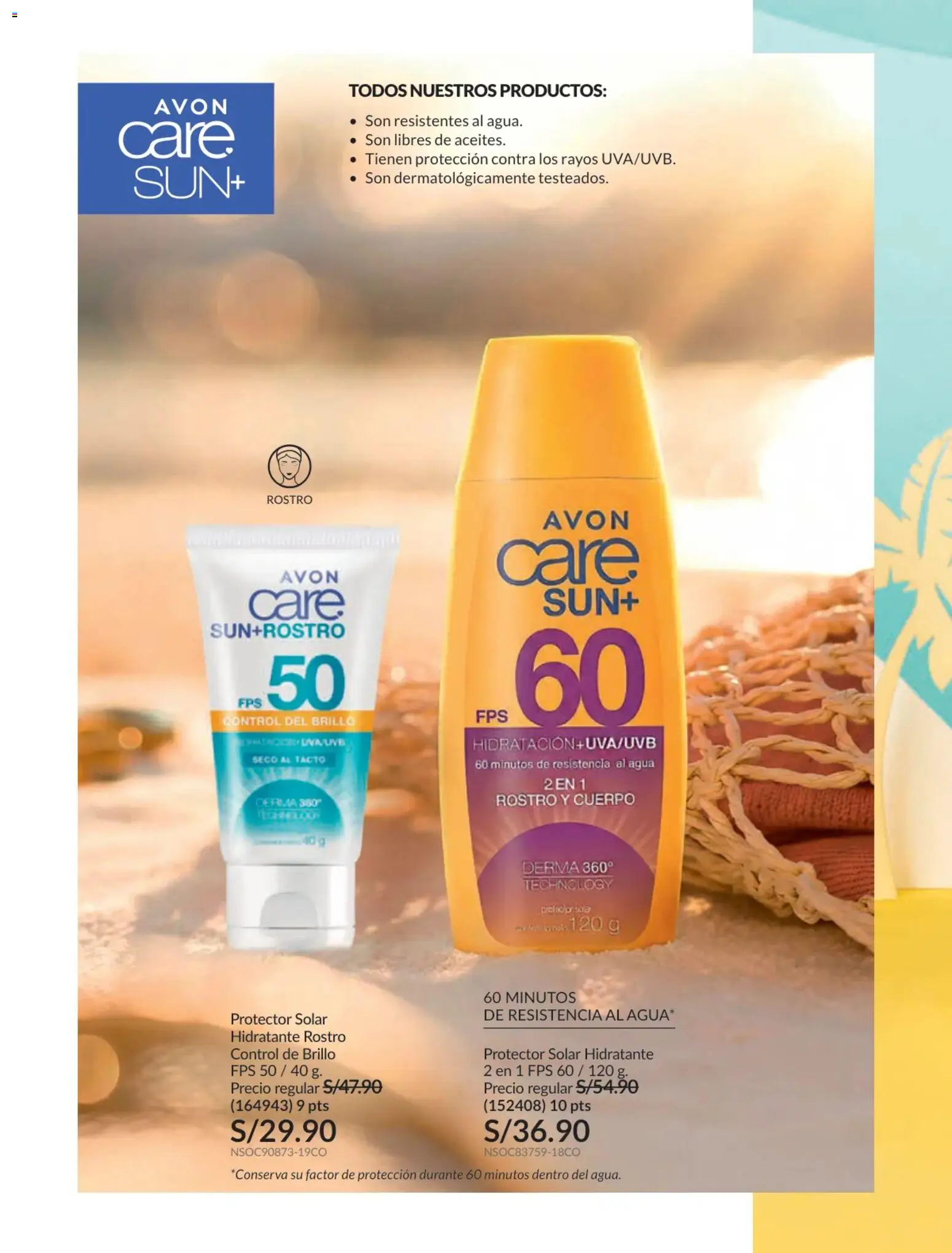 Catálogo Avon válido desde 17.06.2026 | Página: 151 | Productos: Protector solar