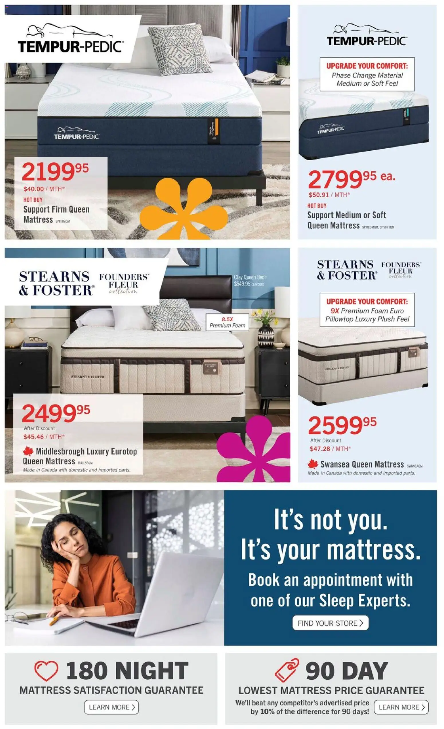 The Brick flyer valid from Jul 30, 2026 | Page: 3 | Products: Mattress