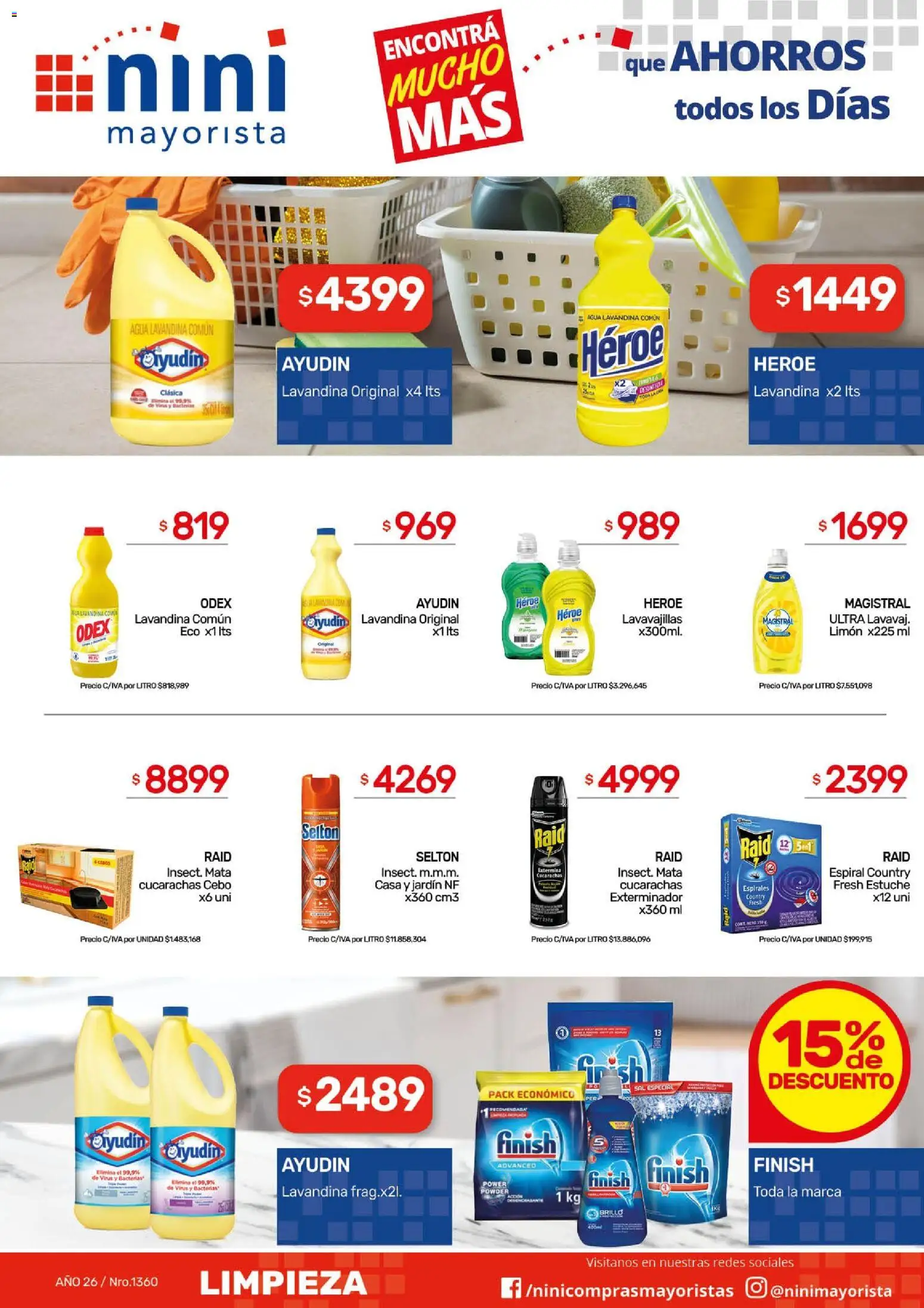 NINI Mayorista ofertas │ válido desde el 18.05.2026 | Página: 9 | Productos: Sal, Brillo, Agua, Estuche