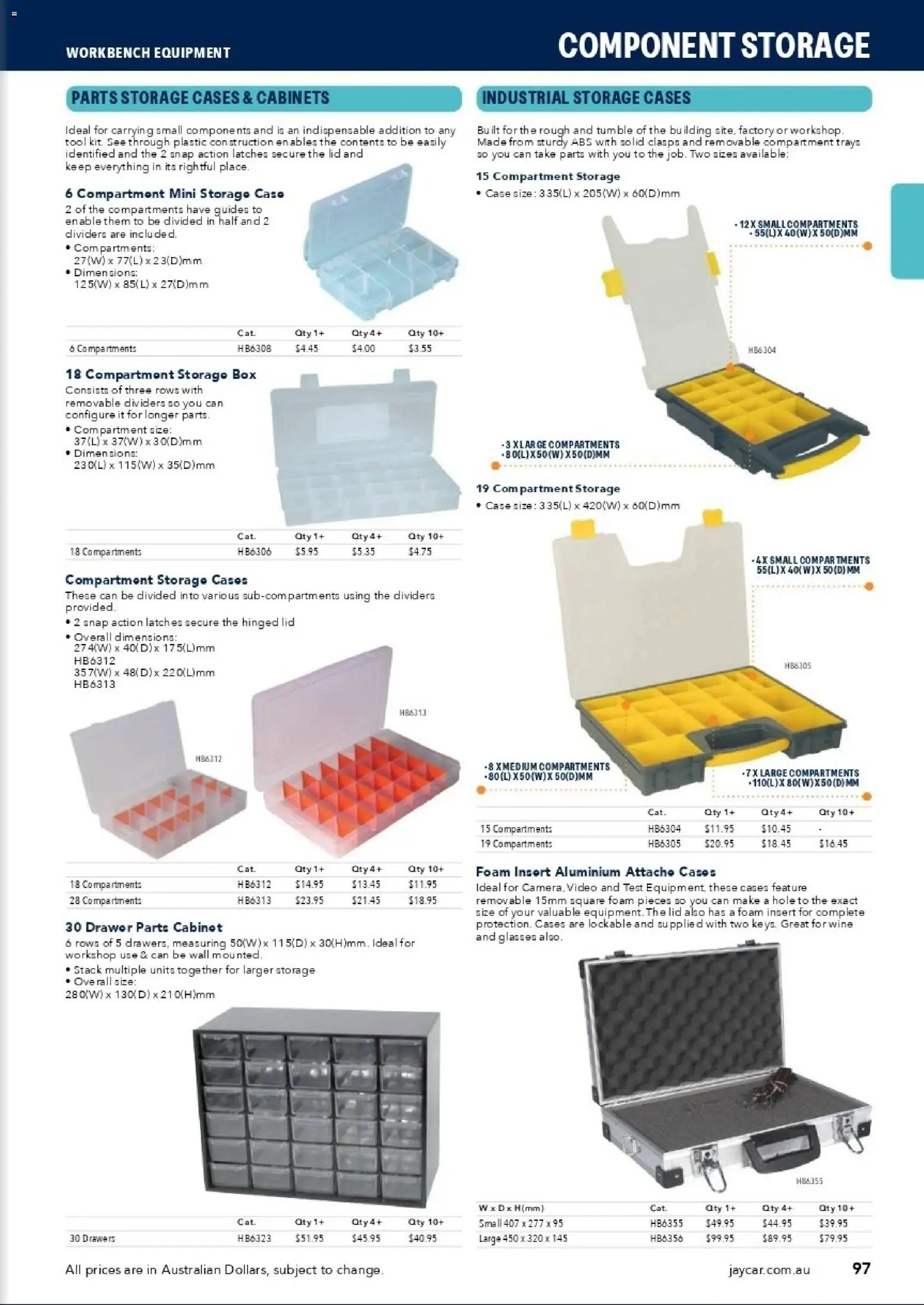 Jaycar catalogue - valid from 31/08/2026 | Page: 95 | Products: Storage box, Glasses, Case, Video