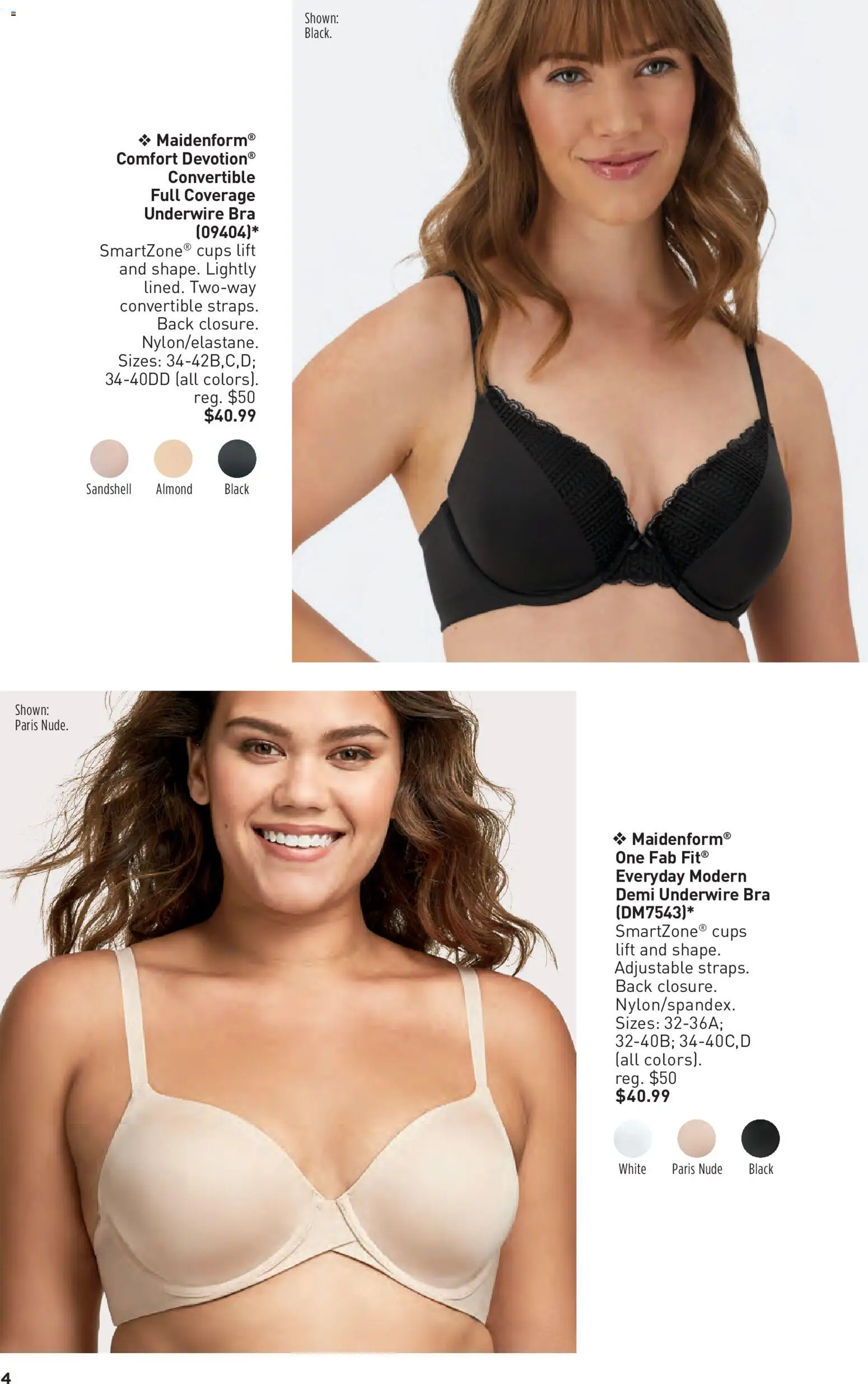 Avon Hanes Flyer - valid from 07/01/2026 | Page: 4 | Products: Bra