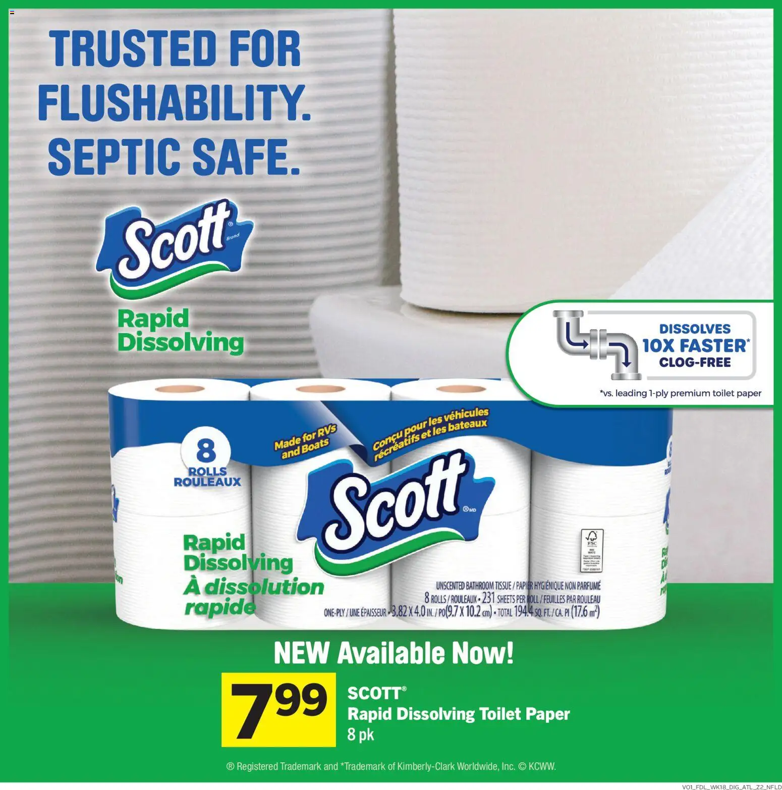 Foodland flyer valid from Aug 27, 2026 | Page: 12 | Products: Toilet paper