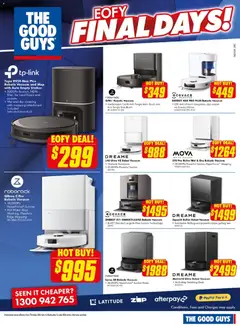 Preview of The Good Guys catalogue EOFY - valid from 25/06/2026 | Page: 22 | Products: Carpet, Mop, Brush, Water