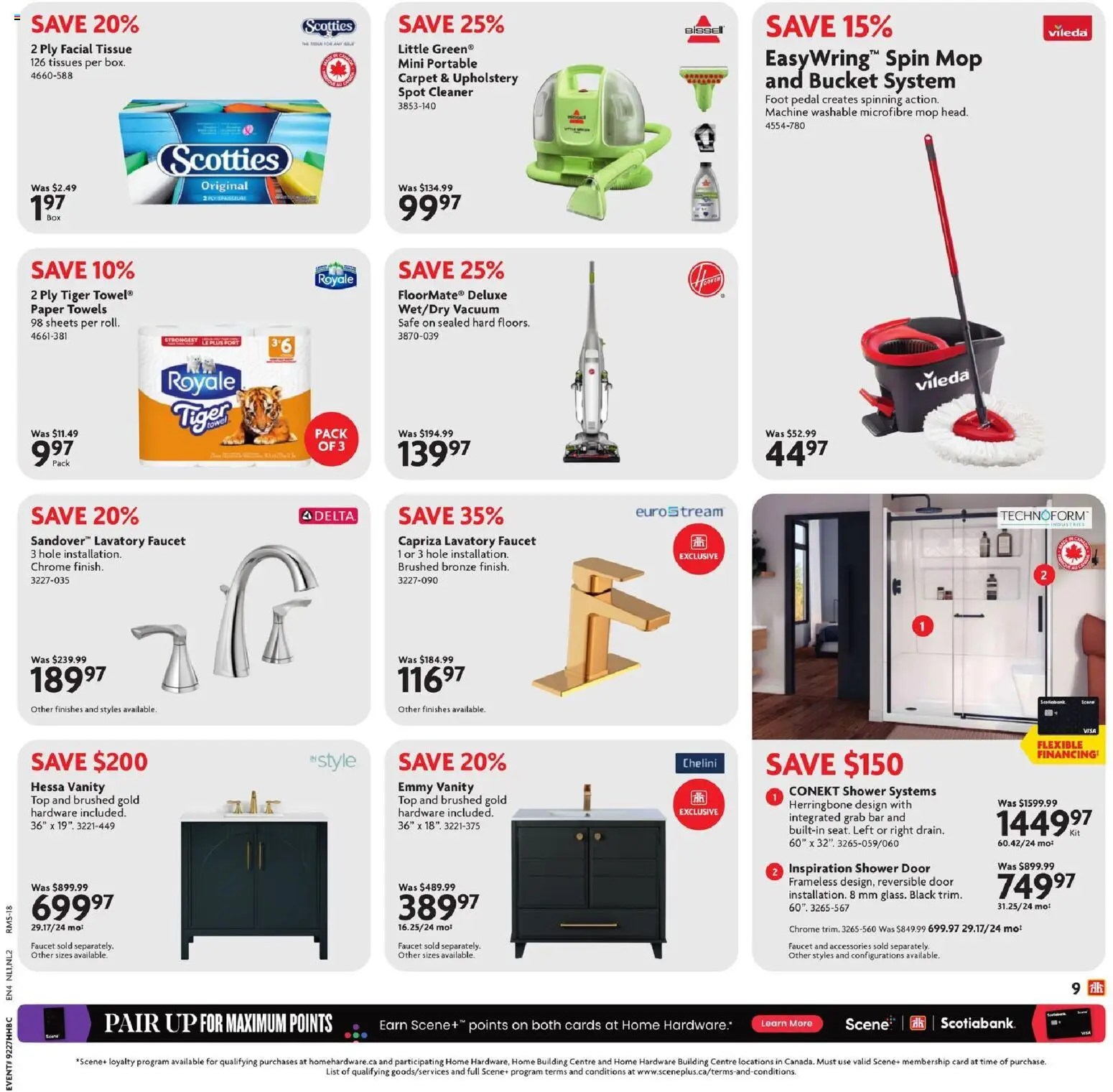 Home Hardware flyer valid from Jul 2, 2026 | Page: 13 | Products: Shower, Carpet