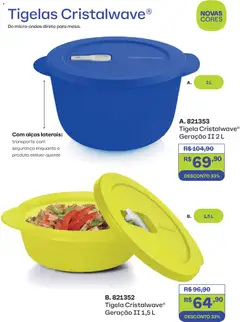 Tupperware catálogo Vitrine 05 - Pré-Visualização do folheto da loja Tupperware, válido de 01.05.2026 | Página: 27 | Produtos: Microondas, Tigela