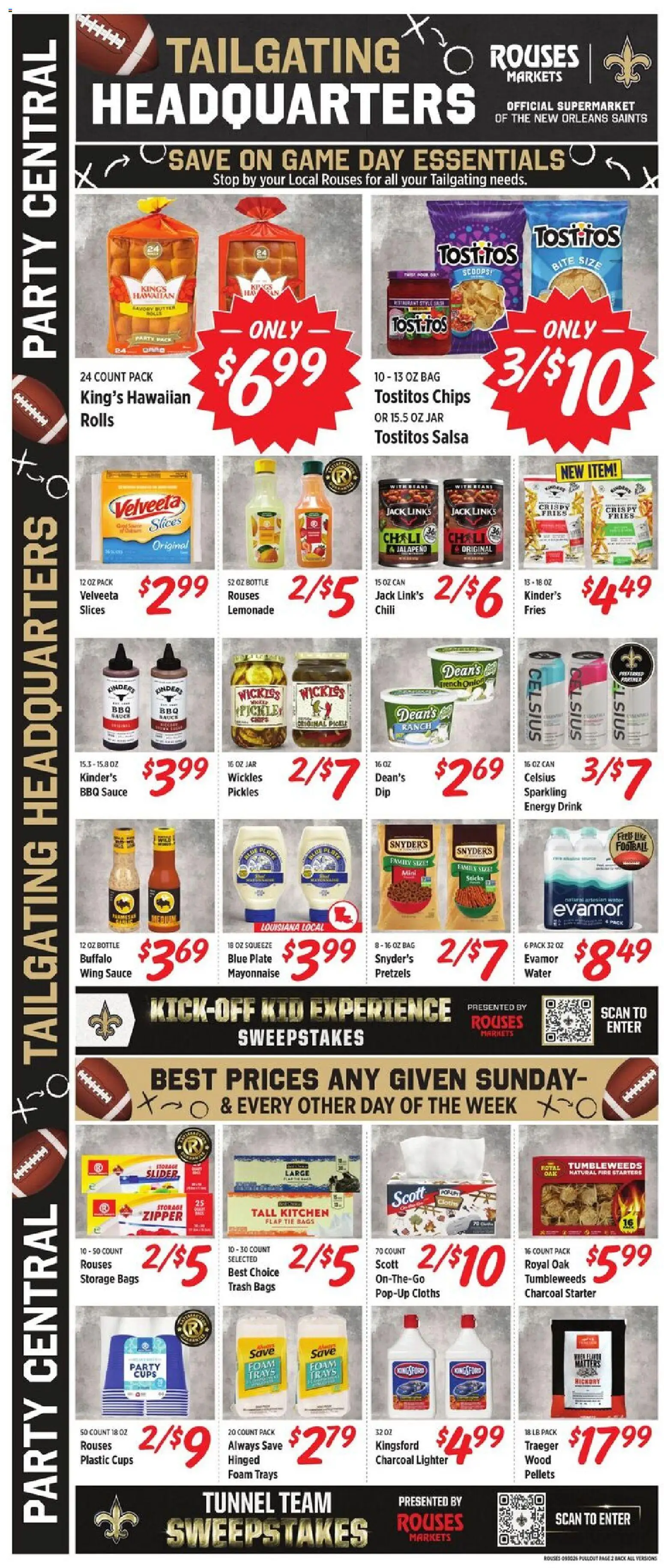 Rouses Weekly Ad - valid from 09/30/2026 | Page: 4 | Products: Sauce, Game, Onion, Chili