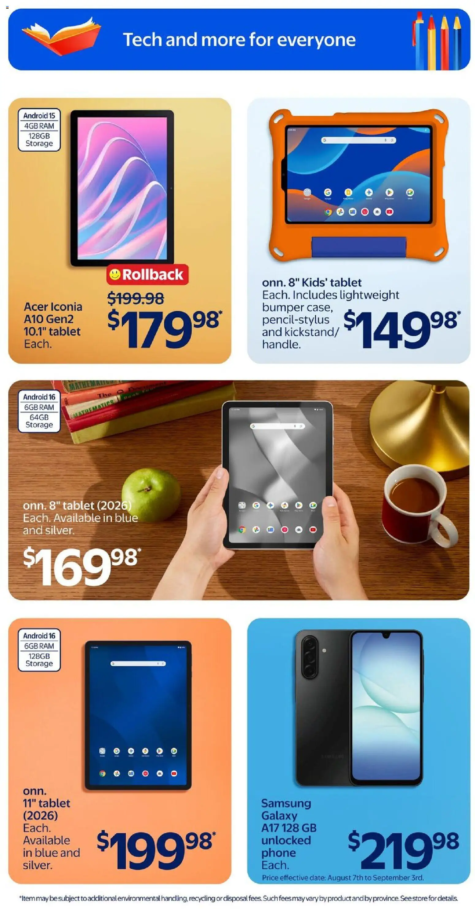 Walmart flyer valid from Aug 6, 2026 | Page: 13