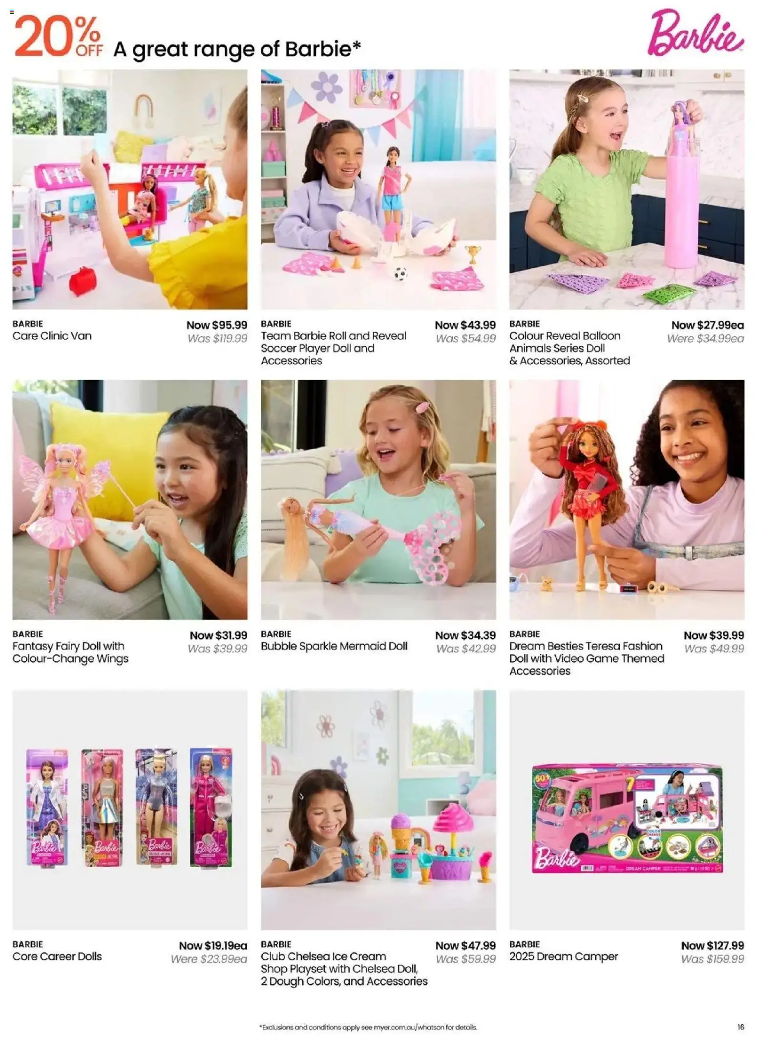 Myer - Toy Sale - 14/09/2026 > weekly / monthly specials | Page: 18 | Products: Cream, Ice cream, Accessories, Player