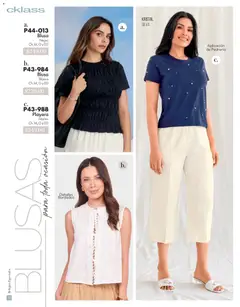 Vista previa de Cklass catálogo Verano, nuevo folleto de la tienda, válido en México a partir del 15.06.2026 | Página: 14 | Productos: Blusa, Playera