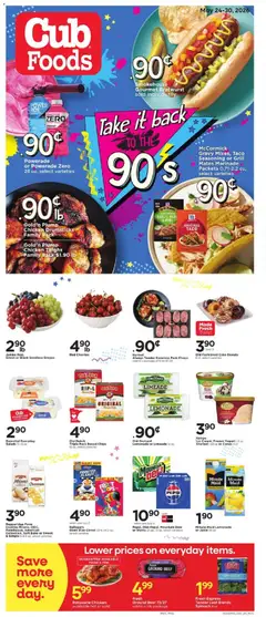 Preview of Cub Foods weekly ads valid from 24.05.2026