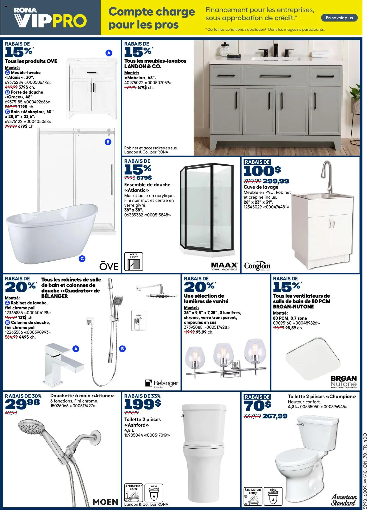 Rona flyer valid from Oct 29, 2026 | Page: 4