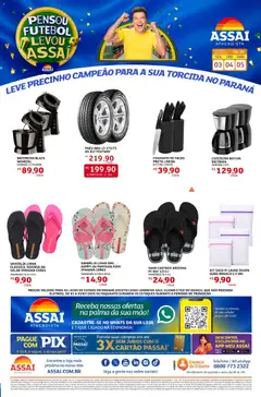 Assaí Atacadista ofertas - PR - Pré-Visualização do folheto da loja Assaí Atacadista, válido de 03/07/2026
