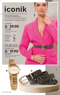 Vista previa de folleto Azzorti catálogo - Campaña 12 de la Azzorti válido desde 27/07/2026 | Página: 212 | Productos: Caja, Cinturón, Reloj
