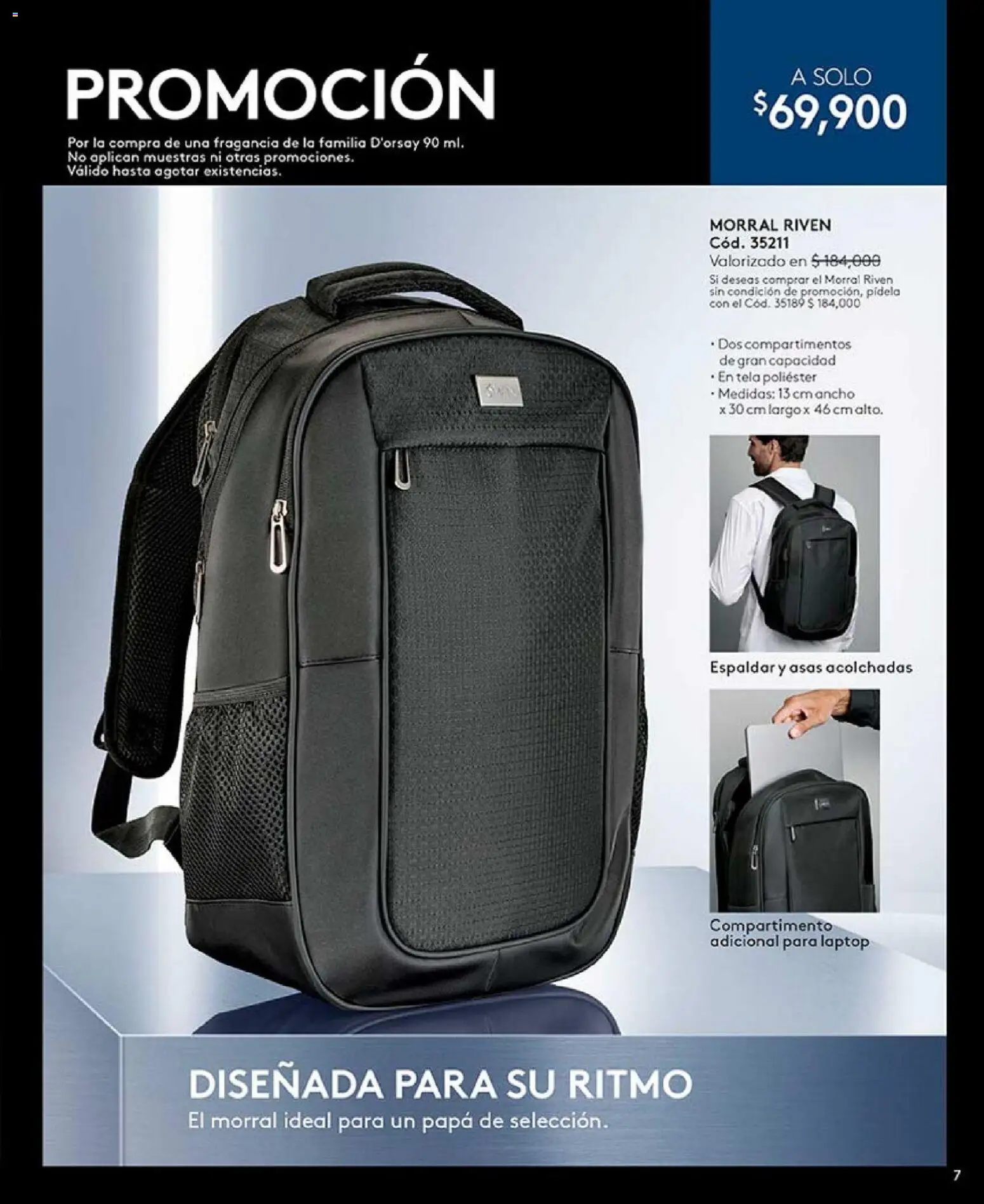 Ésika revista - valida desde el 04.05.2026 | Página: 9 | Productos: Laptop, Fragancia, Morral, Papa