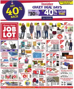 Preview of Ocean State Job Lot weekly ads valid from 10/08/2026