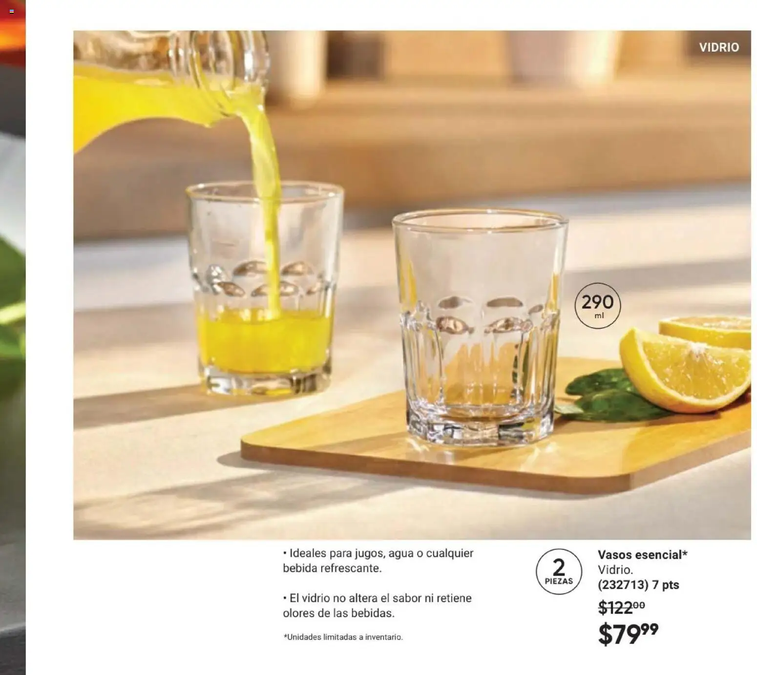 Nuevas ofertas de AVON válidas en toda la República Mexicana desde el 11/09/2026. ¡Encuentra las mejores ofertas en AVON Casa & Estilo 14 2026! | Página: 29 | Productos: Agua, Vasos