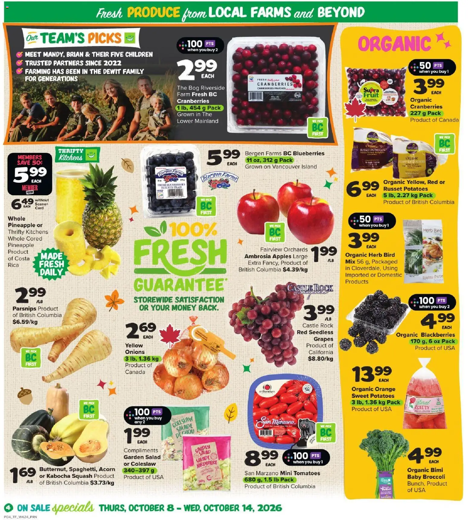 Thrifty Foods flyer valid from Oct 8, 2026 | Page: 5