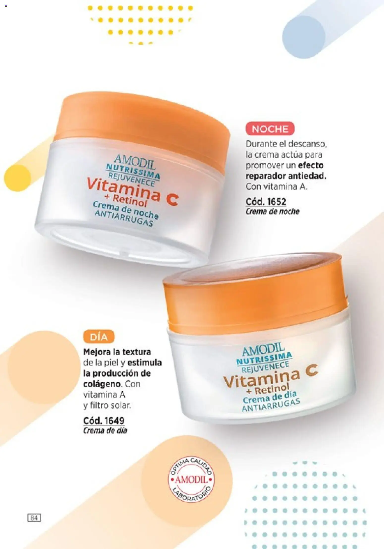 Catálogo Amodil Campaña 4 │ válido desde el 01/03/2026 | Página: 84 | Productos: Crema