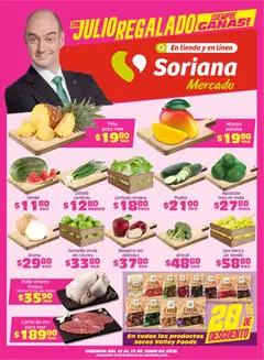Vista previa de Soriana Fin de Semana Mercado: Tamaulipas, nuevo folleto de la tienda, válido en México a partir del 12.06.2026