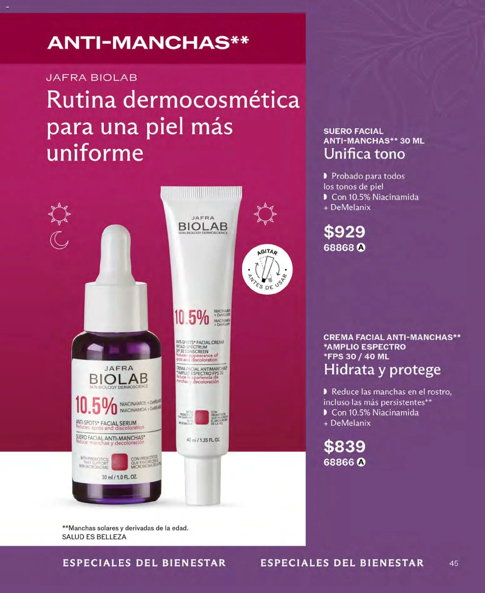 Nuevas ofertas de JAFRA válidas en toda la República Mexicana desde el 01/08/2026. ¡Encuentra las mejores ofertas en JAFRA catálogo! | Página: 45