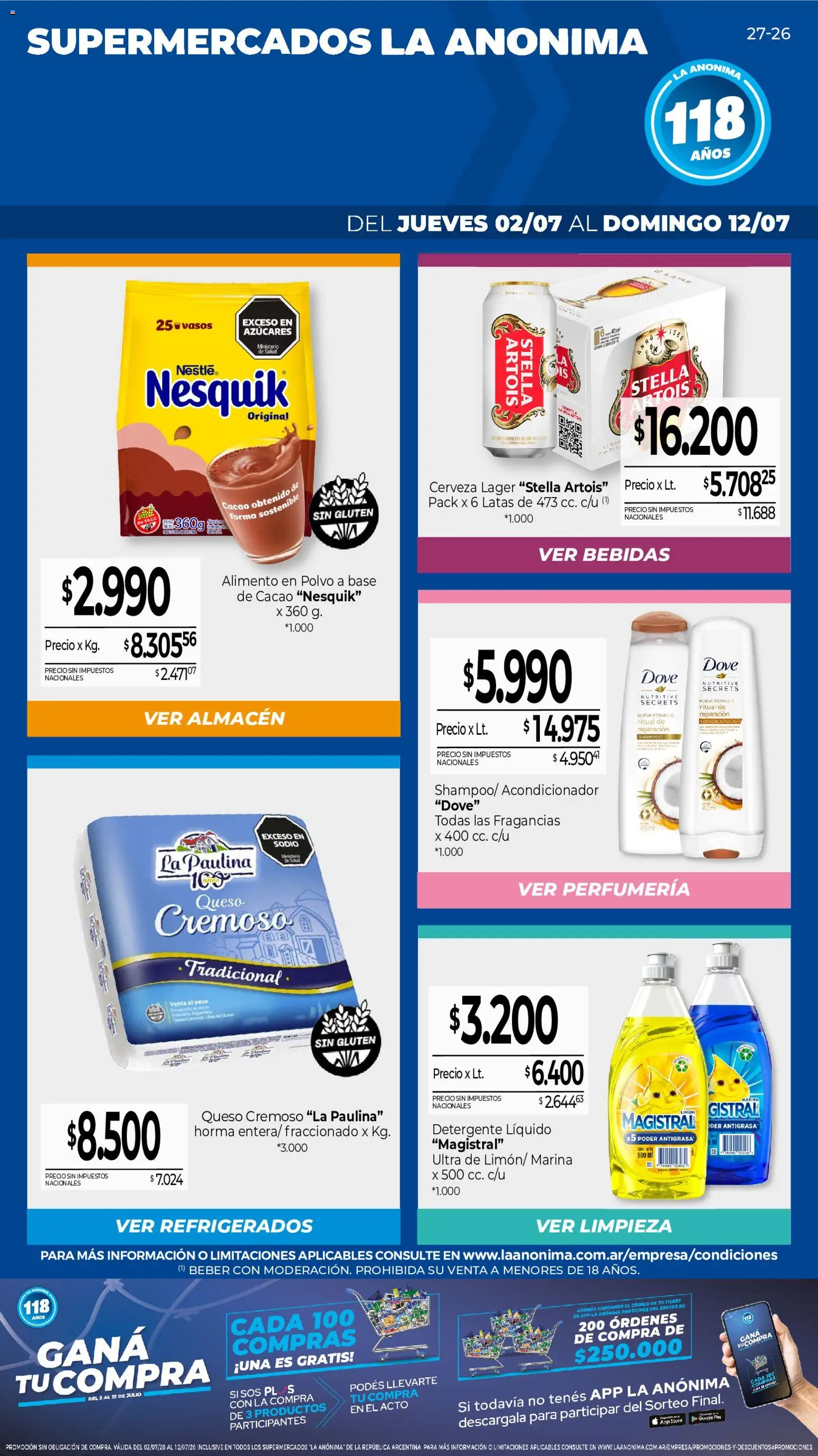 La Anonima catálogo │ válido desde el 02/07/2026 | Página: 1