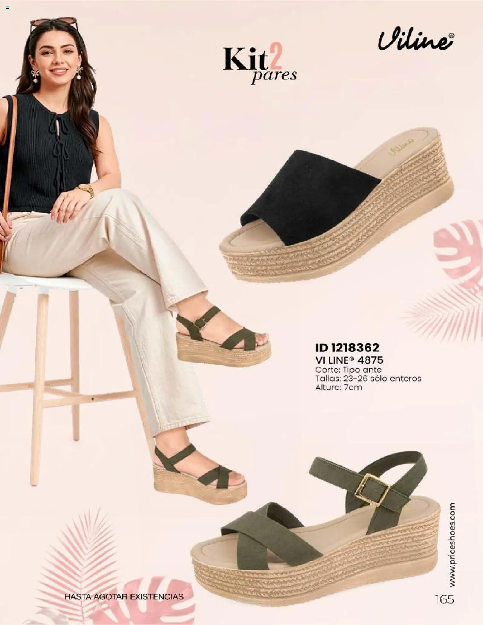 Nuevas ofertas de Price Shoes válidas en toda la República Mexicana desde el 23/06/2026. ¡Encuentra las mejores ofertas en Price Shoes catálogo Sandalias 2026! | Página: 165