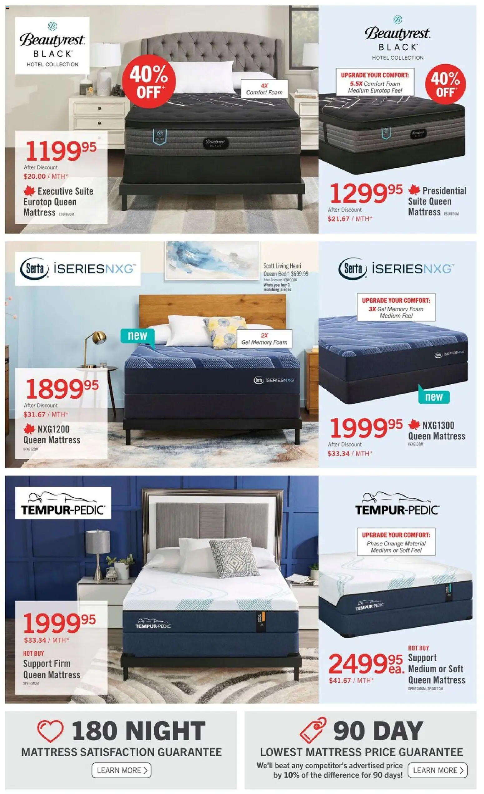 The Brick flyer valid from 17.04.2026 | Page: 3 | Products: Bed, Mattress