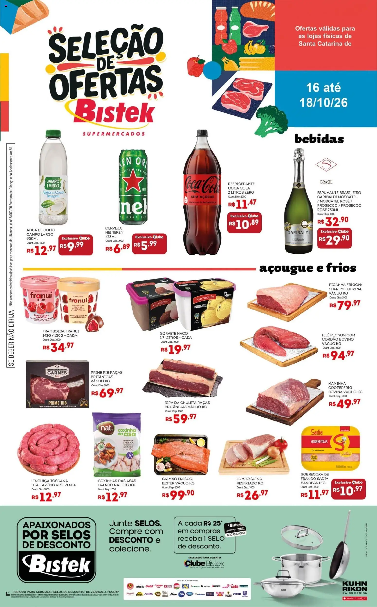 Bistek Supermercados Folheto - válido de 16/10/2026 | Página: 1