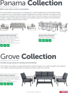 Preview of Stratco outdoor furniture - valid from 15.05.2026 | Page: 17 | Products: Coffee table, Table, Coffee, Outdoor furniture
