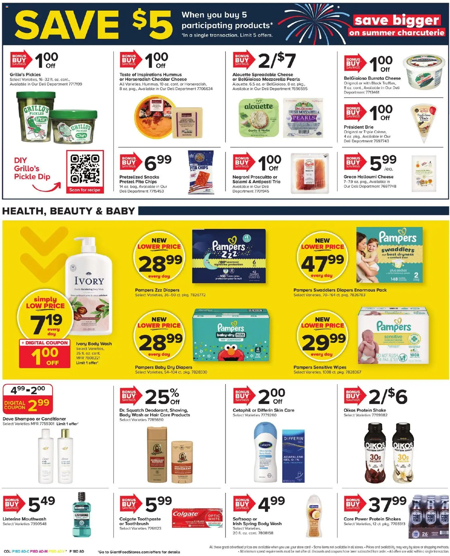 Giant Weekly Ad - valid from 07/03/2026 | Page: 20 | Products: Conditioner, Salami, Toothpaste, Chips