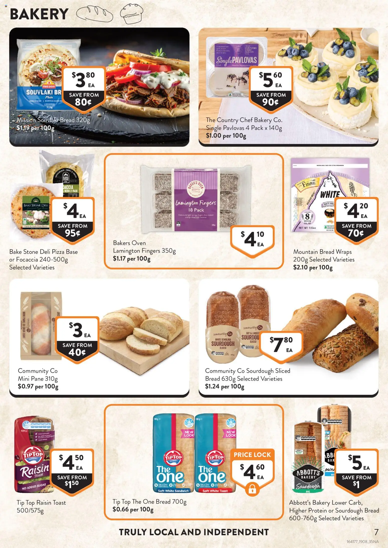 Foodworks catalogue - valid from 18/08/2026 | Page: 7 | Products: Herb, Protein, Suite, Bakery