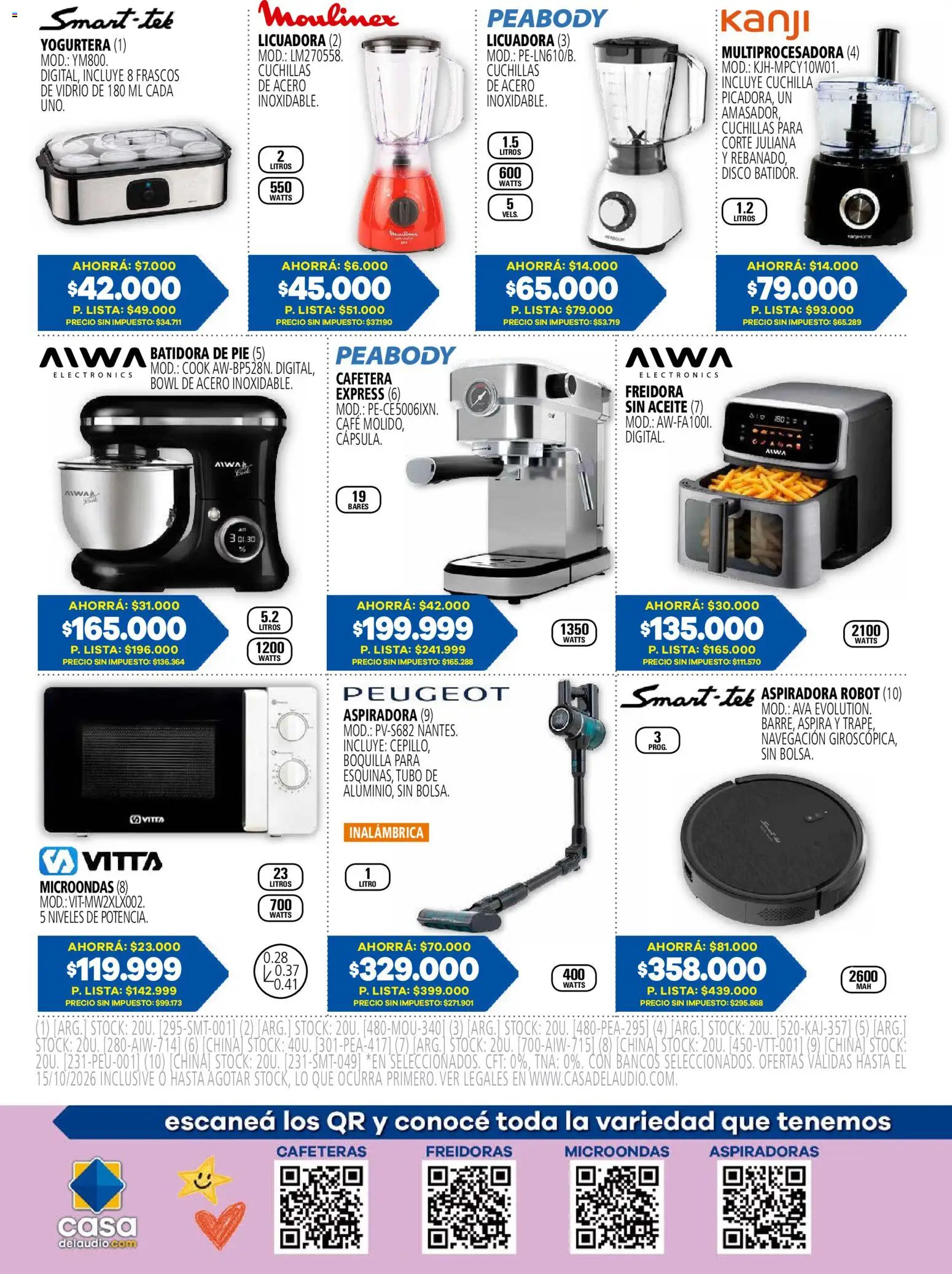 Casa del Audio catálogo │ válido desde el 01/10/2026 | Página: 10