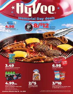 Preview of HyVee weekly ads valid from 18.05.2026