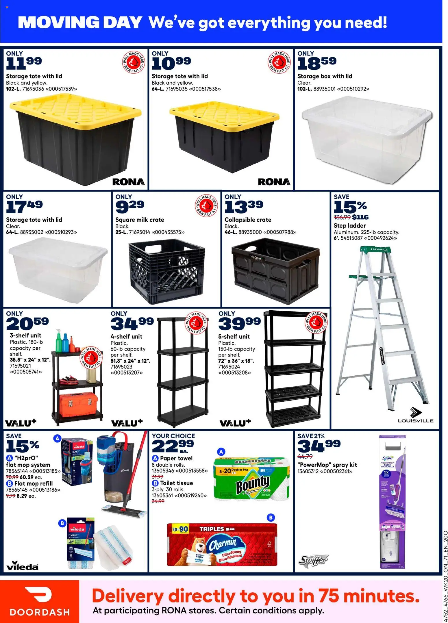 Rona flyer valid from 11.06.2026 | Page: 7 | Products: Box, Milk
