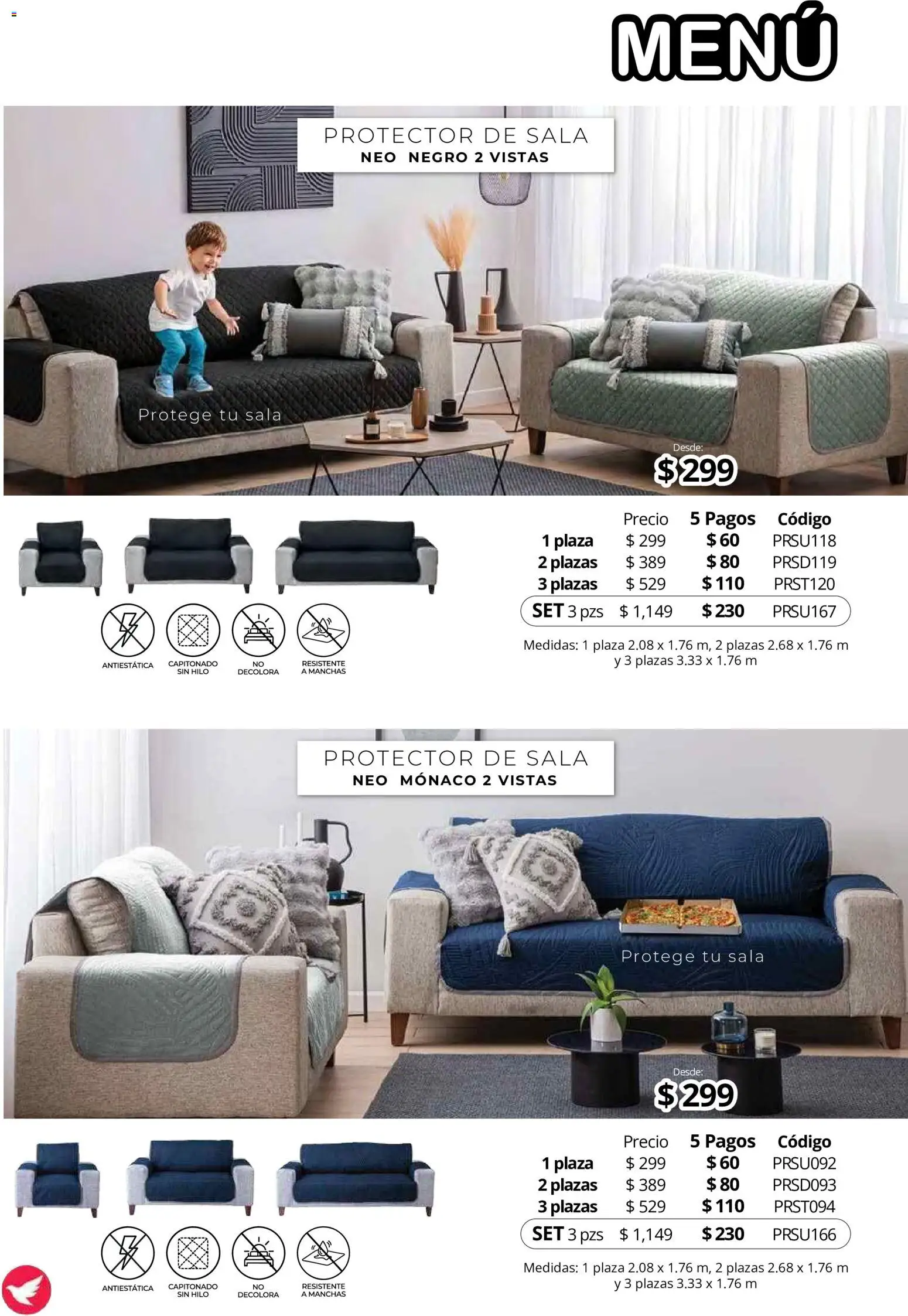 Nuevas ofertas de Colchas Concord válidas en toda la República Mexicana desde el 01/08/2026. ¡Encuentra las mejores ofertas en Colchas Concord catálogo! | Página: 200 | Productos: Silla, Café, Vino