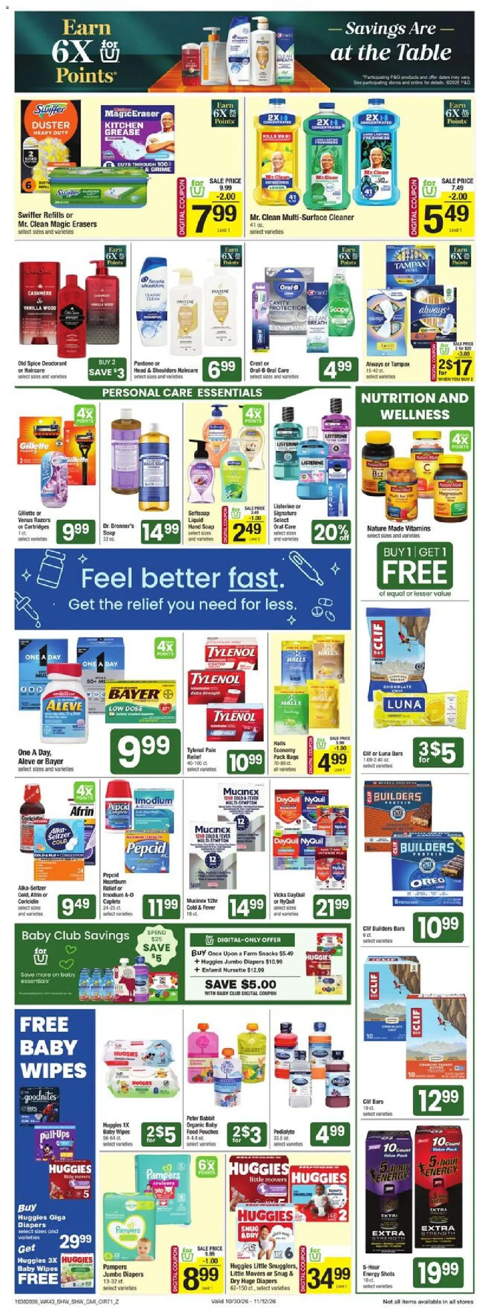 Shaw's Weekly Ad - valid from 10/30/2026 | Page: 6