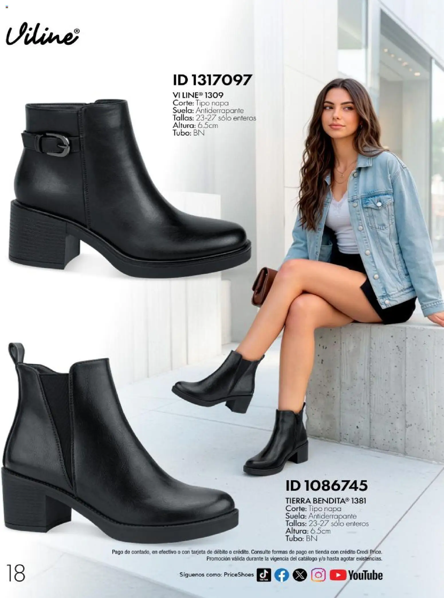 Nuevas ofertas de Price Shoes válidas en toda la República Mexicana desde el 28/10/2026. ¡Encuentra las mejores ofertas en Price Shoes catálogo 10 pagos sin intereses! | Página: 18