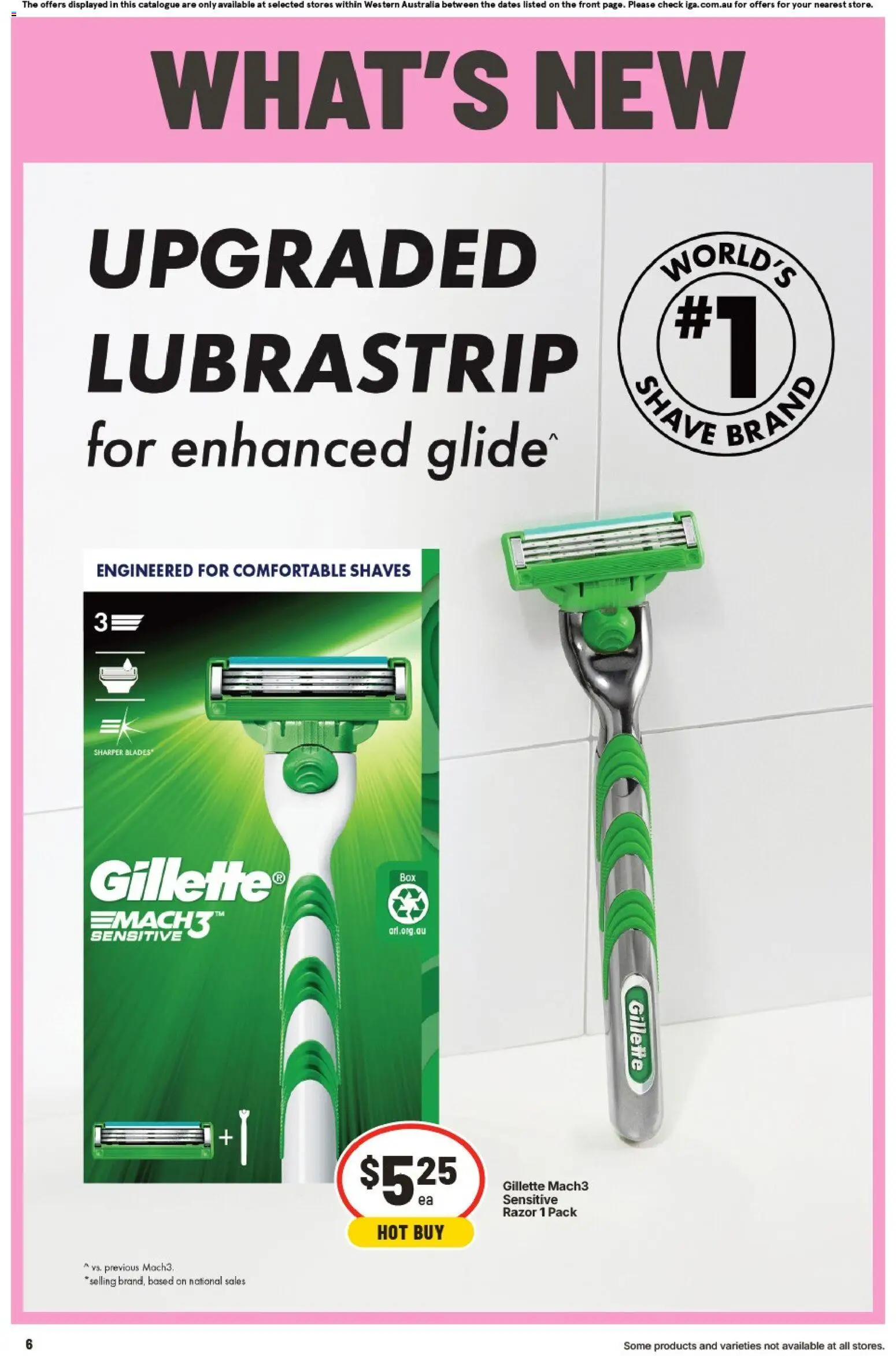 IGA catalogue - valid from 26/08/2026 | Page: 6 | Products: Razor