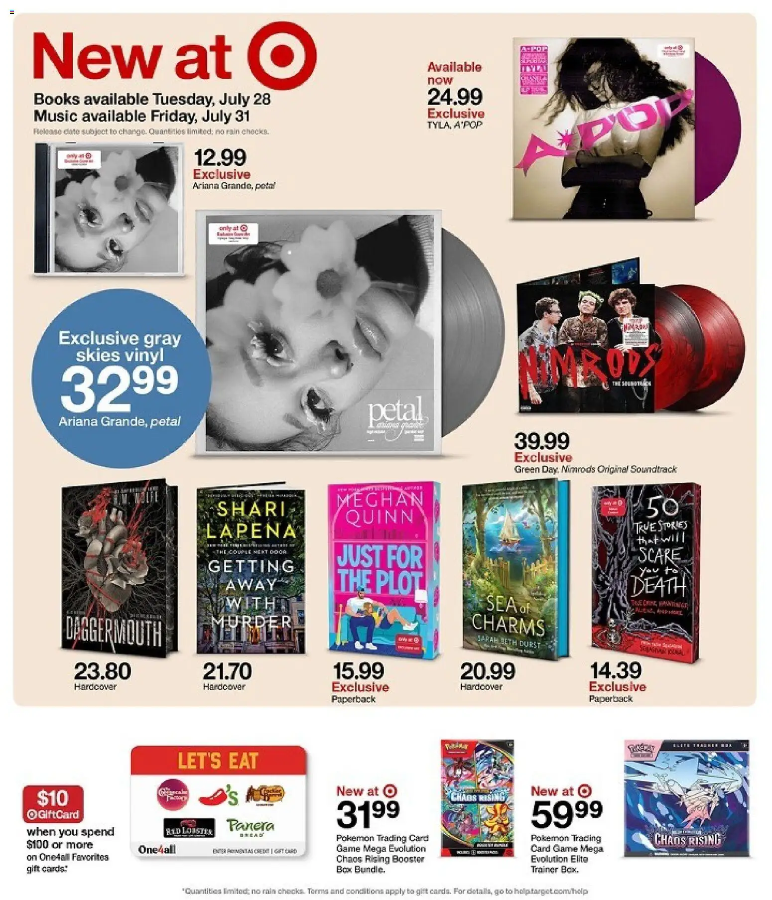 Target Weekly Ad - valid from 07/26/2026 | Page: 17 | Products: Box, Date, Game