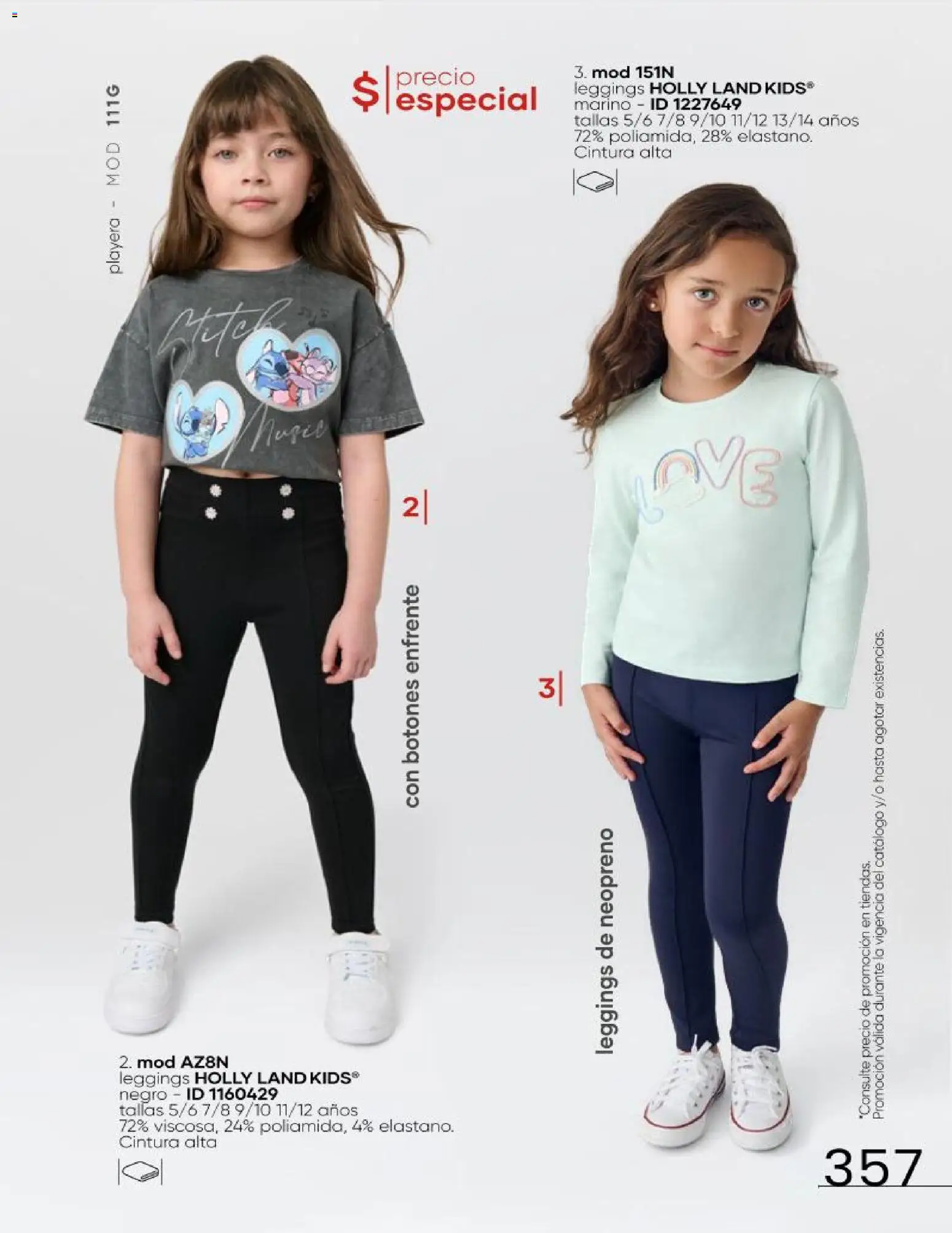 Nuevas ofertas de Price Shoes válidas en toda la República Mexicana desde el 16.06.2026. ¡Encuentra las mejores ofertas en Price Shoes catálogo Cierre de temporada! | Página: 357 | Productos: Leggings, Playera