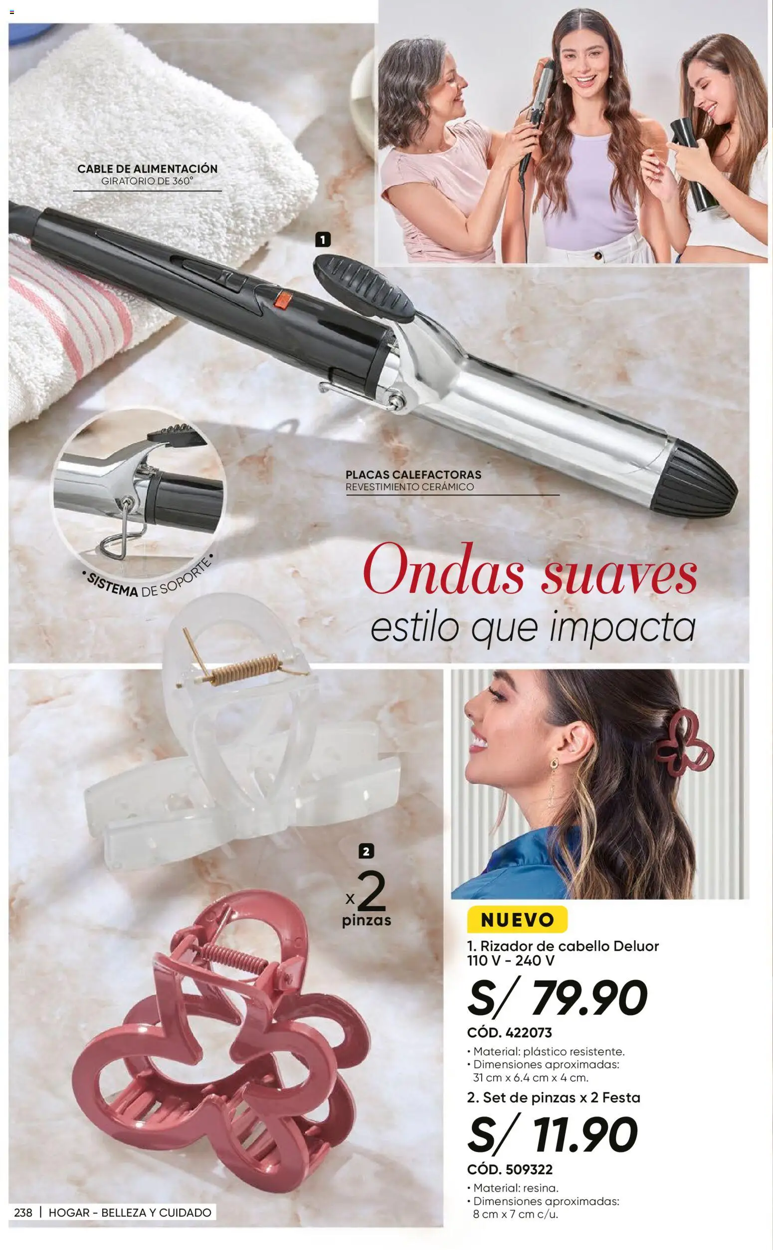 Catálogo Azzorti válido desde 18.05.2026 | Página: 240 | Productos: Cable, Rizador
