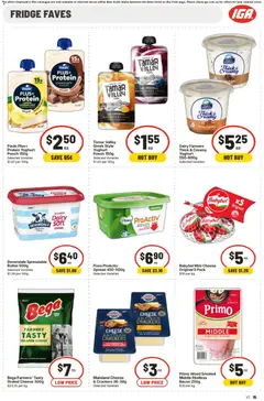 Preview of IGA catalogue NSW Medium V2 - valid from 22/07/2026 | Page: 13 | Products: Bacon, Dairy, Date, Fridge